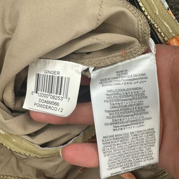 BCBGMaxAzria Layered Ruffle Mini Dress Double Lined Strapless Size 2 MSR… - Picture 12 of 12